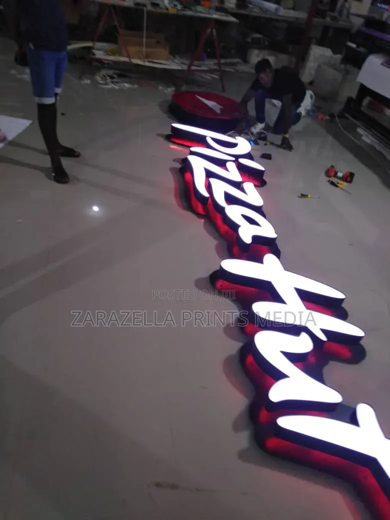 3D Signage Production