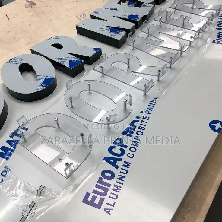 3D Signage Production