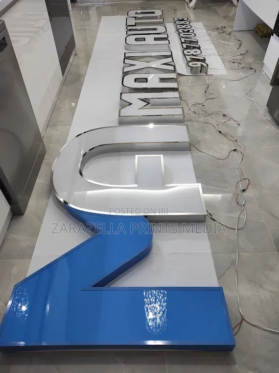3D Signage Production