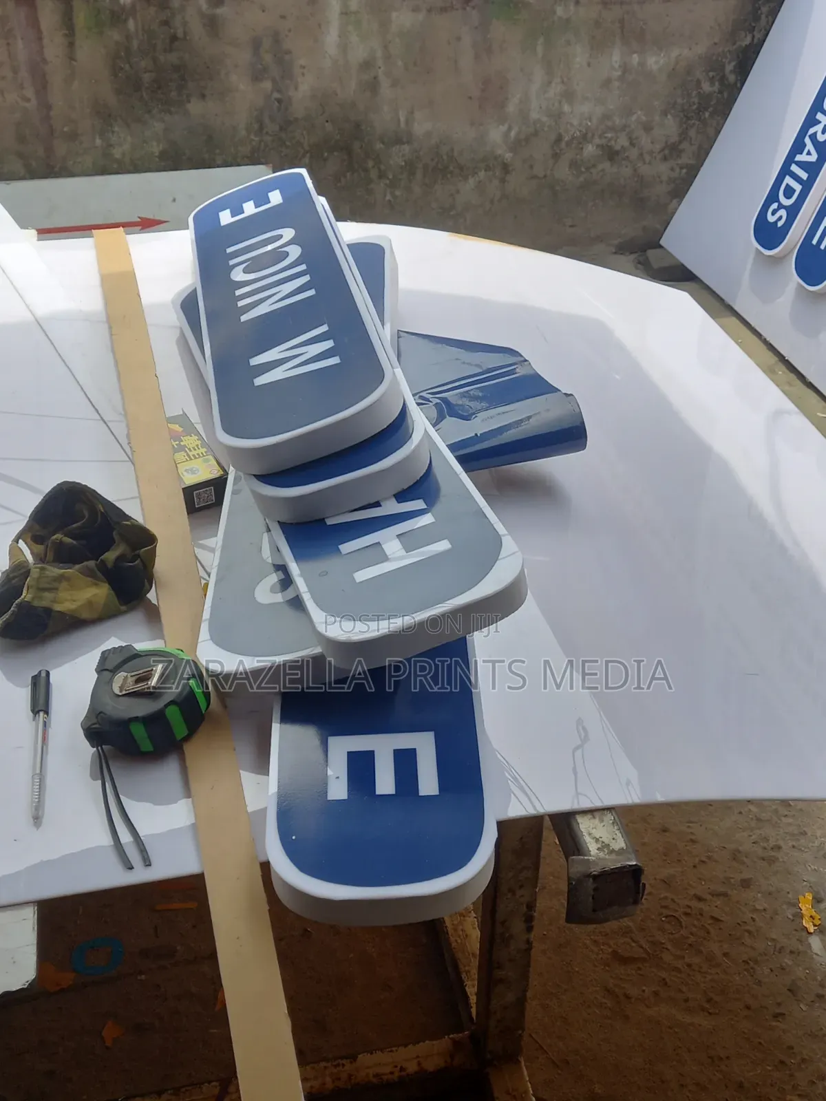 3D Signage Production