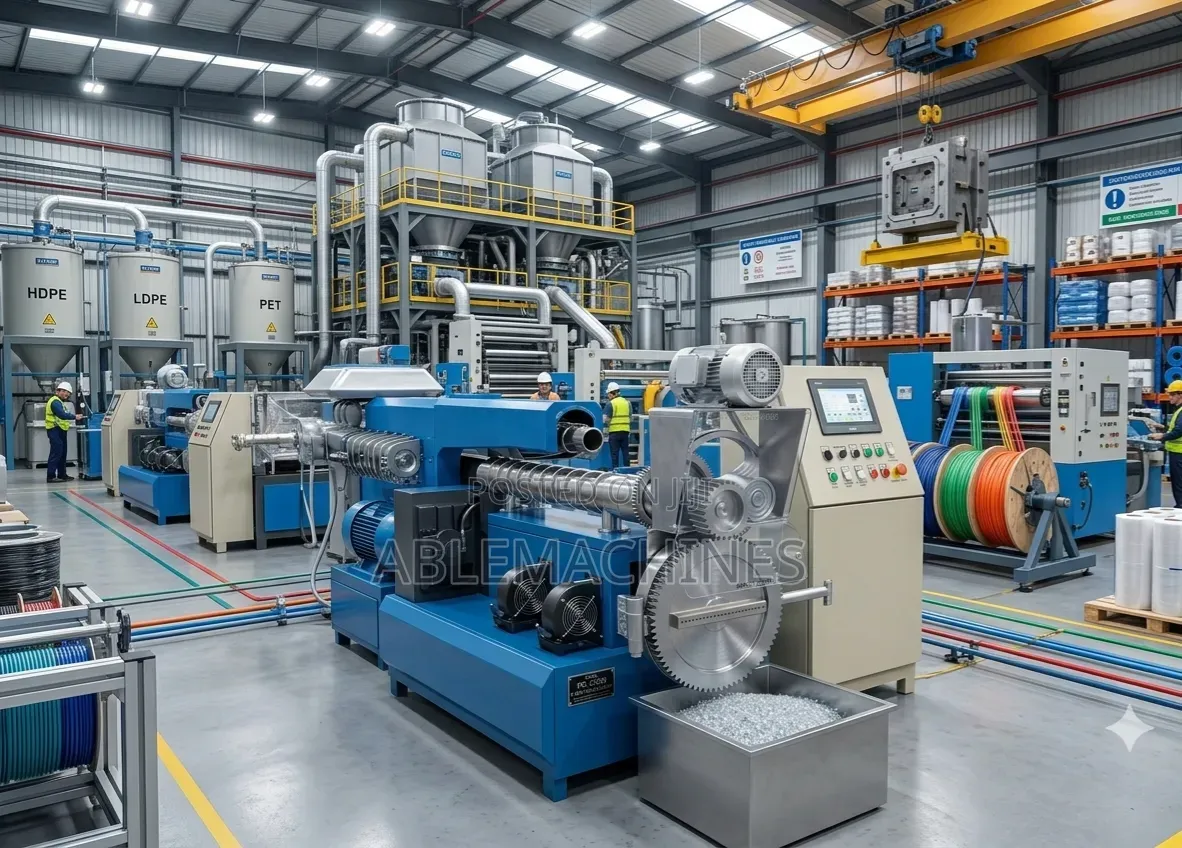 150mm Nylon Recycling Machine
