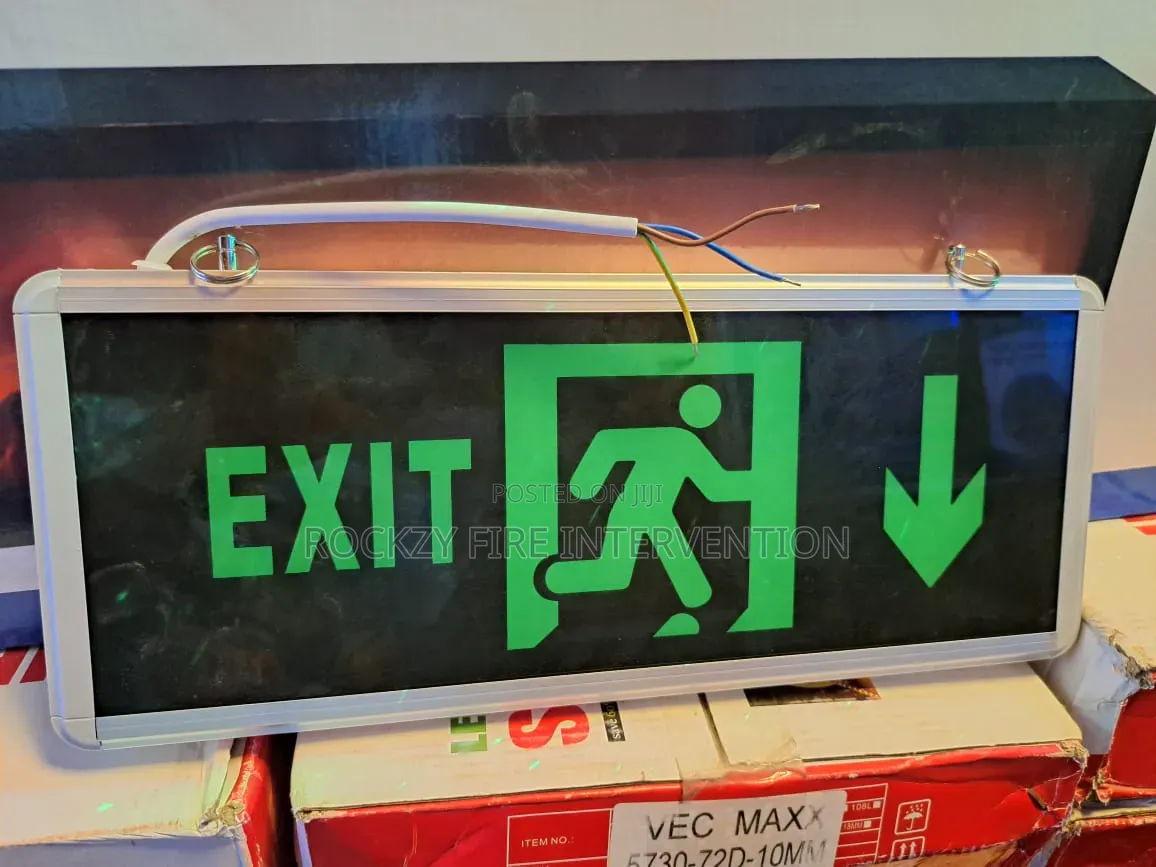 Fire Exit With Light