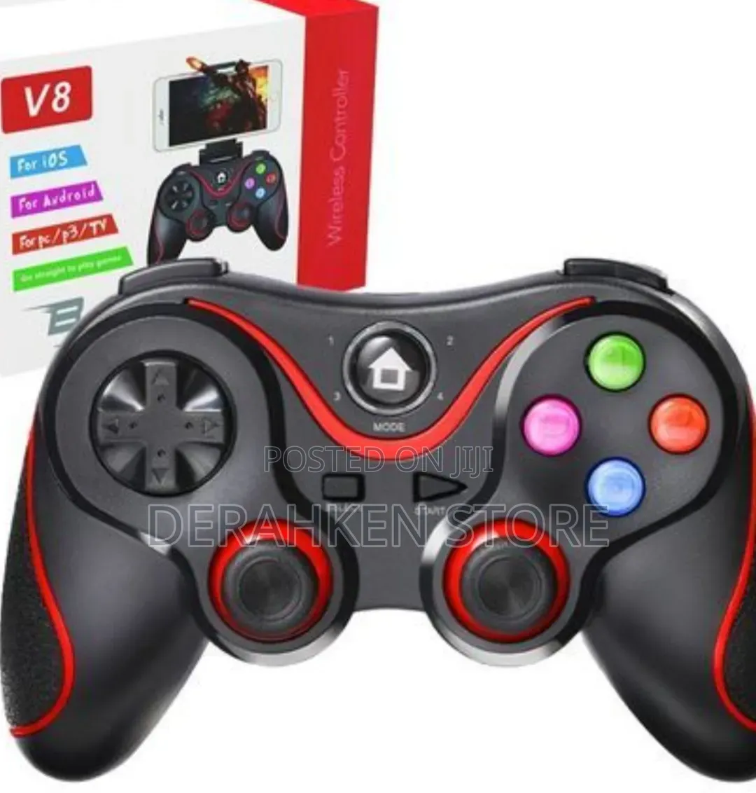 Bluetooth Mobile Game Pad. Wireless Game Controller.