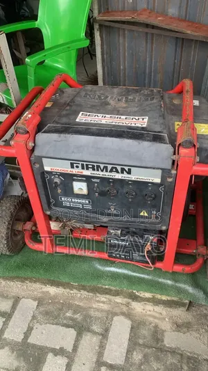 Used 6.5kva Fireman Generator