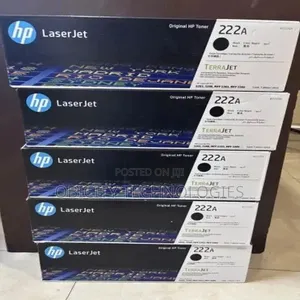 HP 222A Black Original LaserJet Toner Cartridge (W2220A)