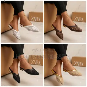 Zara Half Shoe Slippers