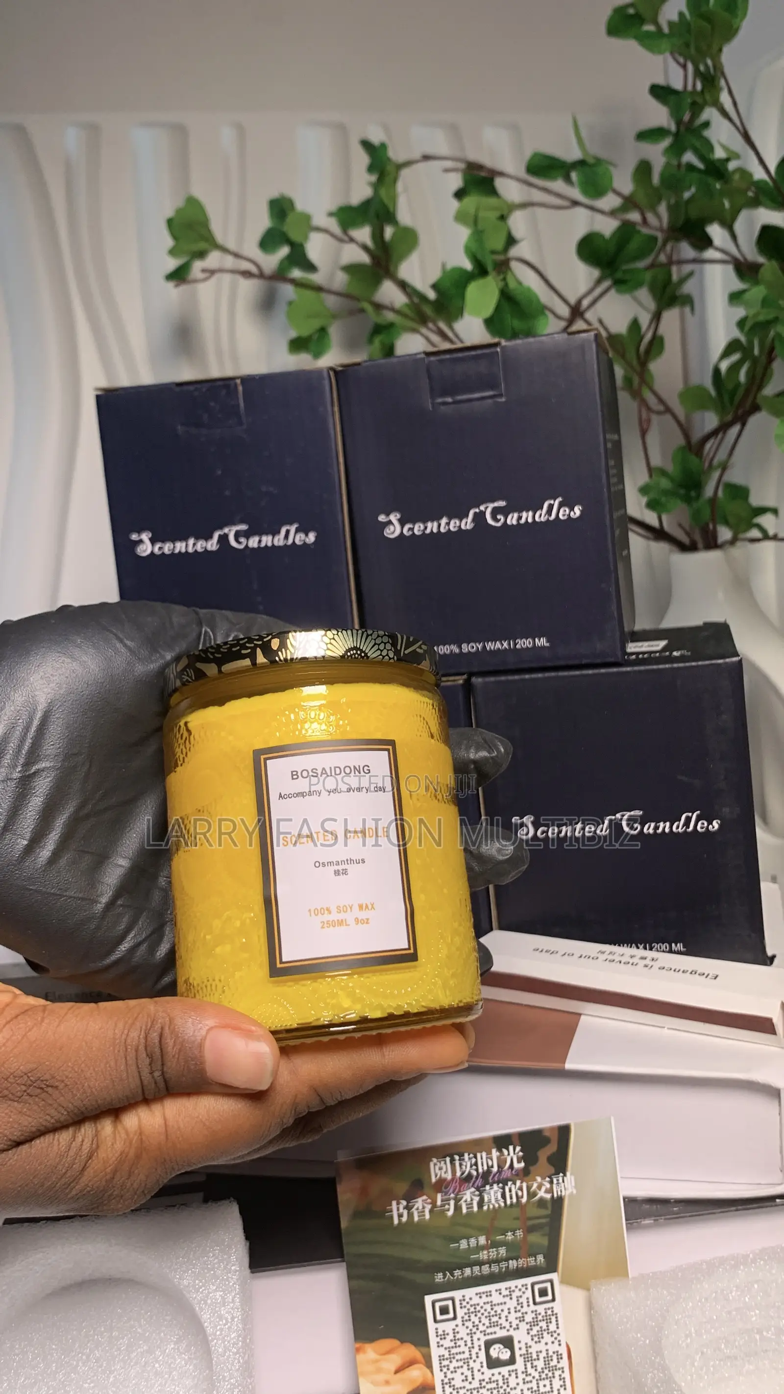 Aromatherapy Scented Candle