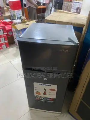 Energy Saving Skyrun 105L Double Door Fridge