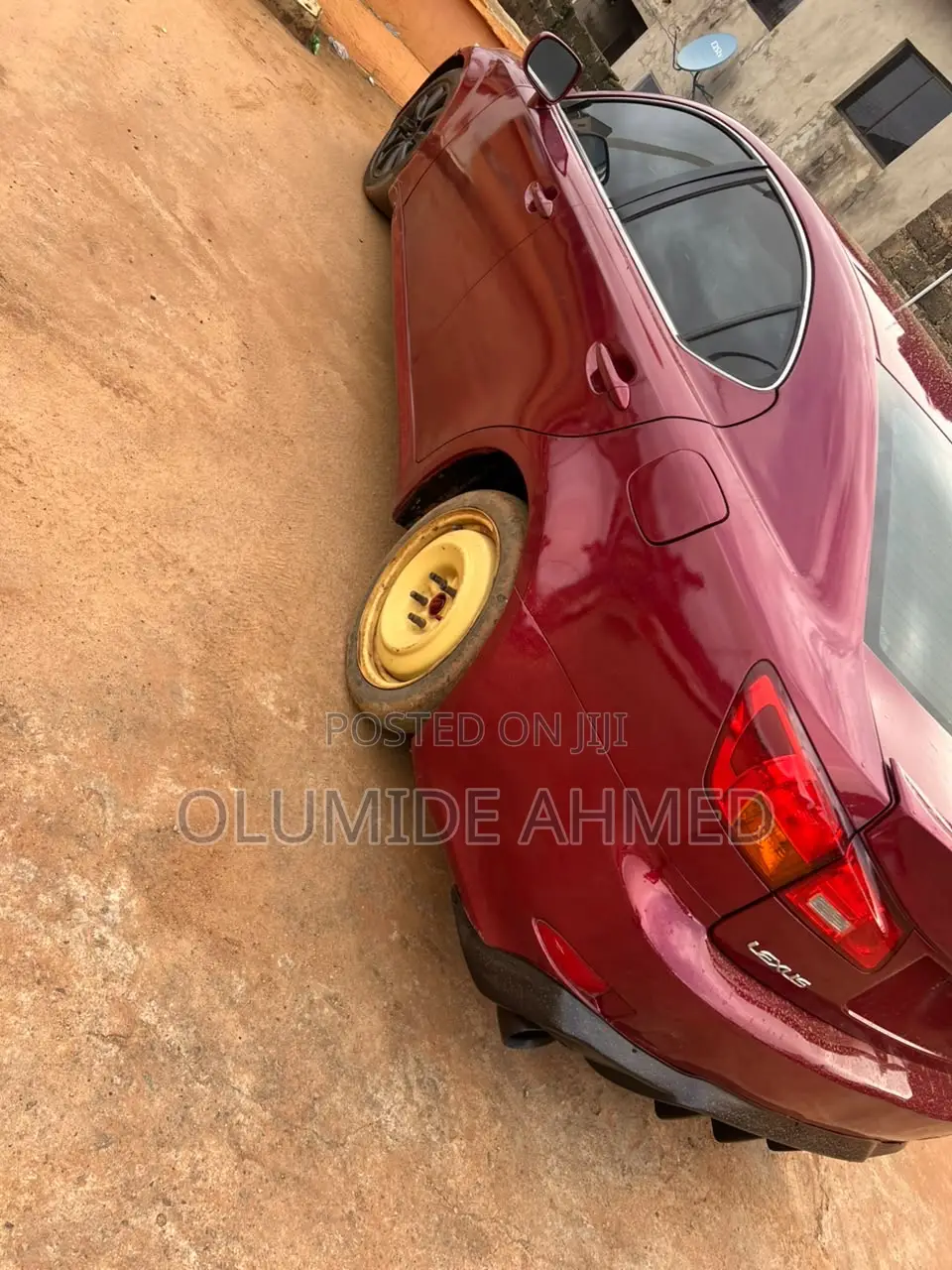 Lexus IS 250 2007 Red
