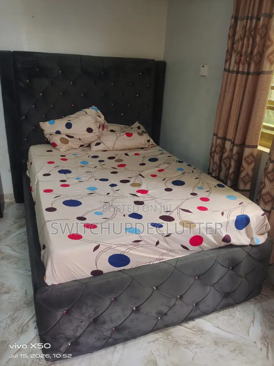 Quality 4x6 Bedframe + Foam – Excellent Condition