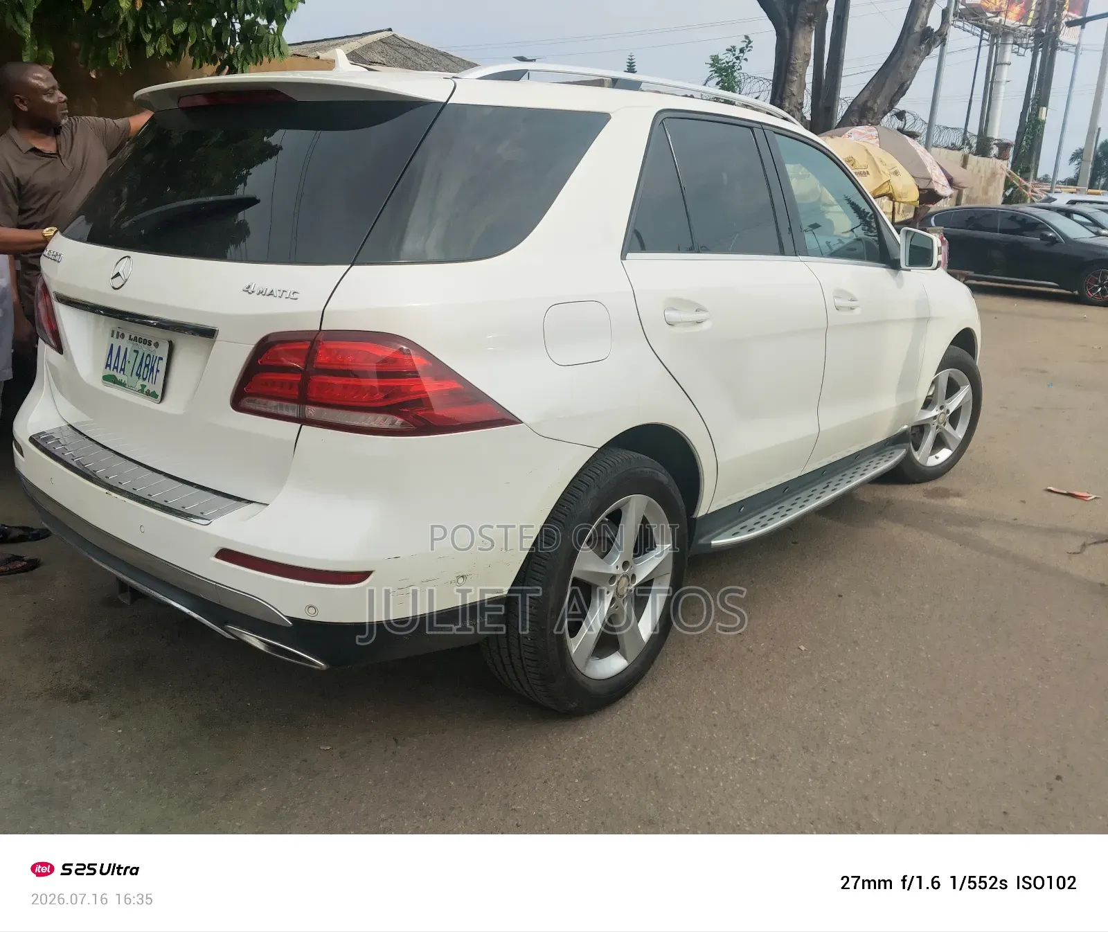 Mercedes-Benz GLE-Class 2017 White