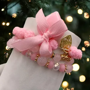 Beaded Charm Bracelet Stack