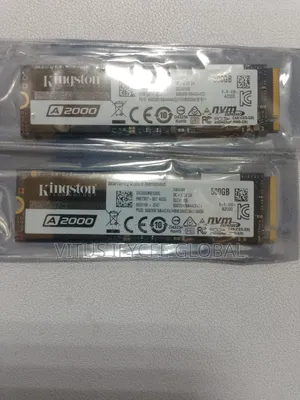 Kingston A2000 M.2 MVMe 500gb