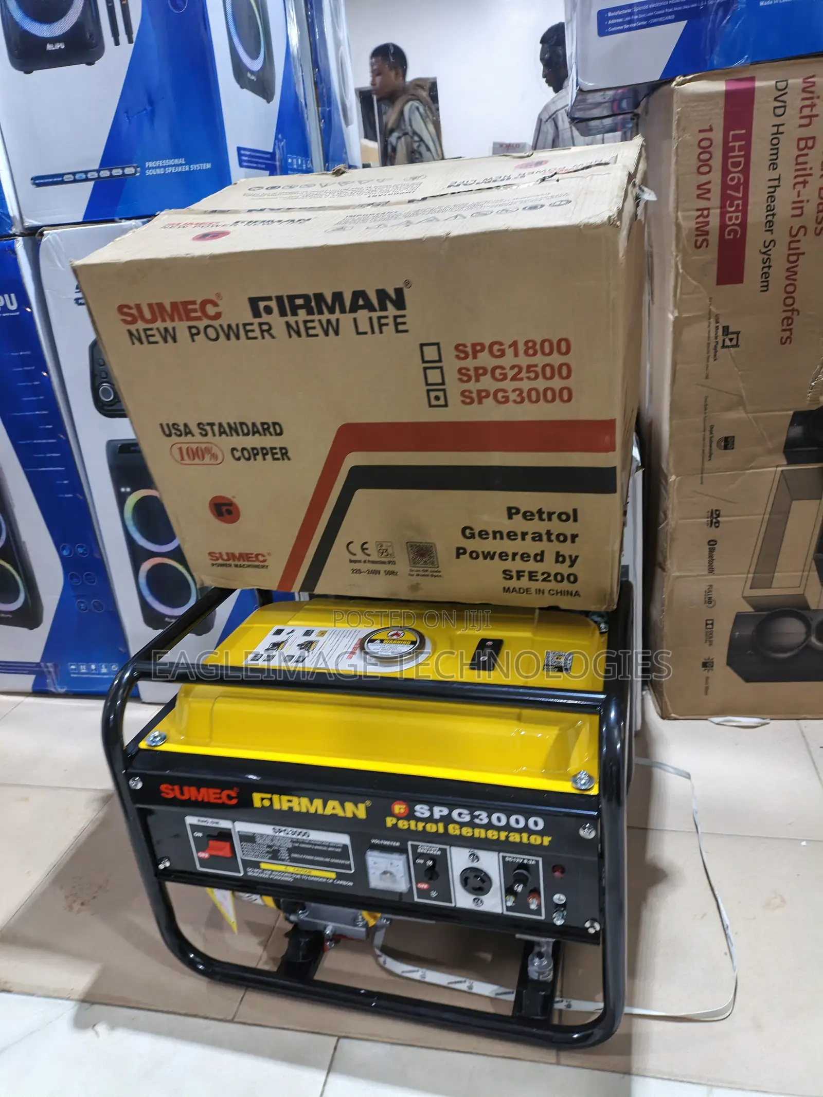 Firman Generator SPG3000 for Reliable Overnight Power
