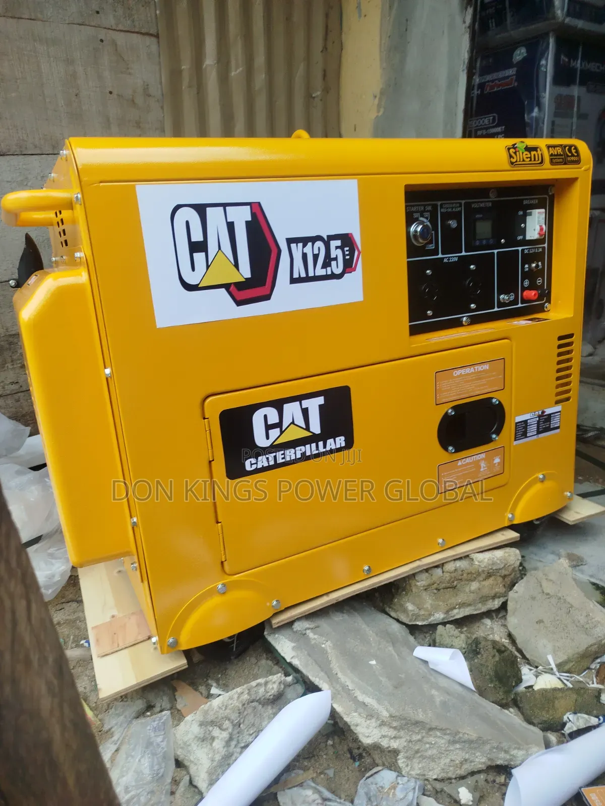 CAT 10.0KVA Heavy-Duty Soundproof Generator
