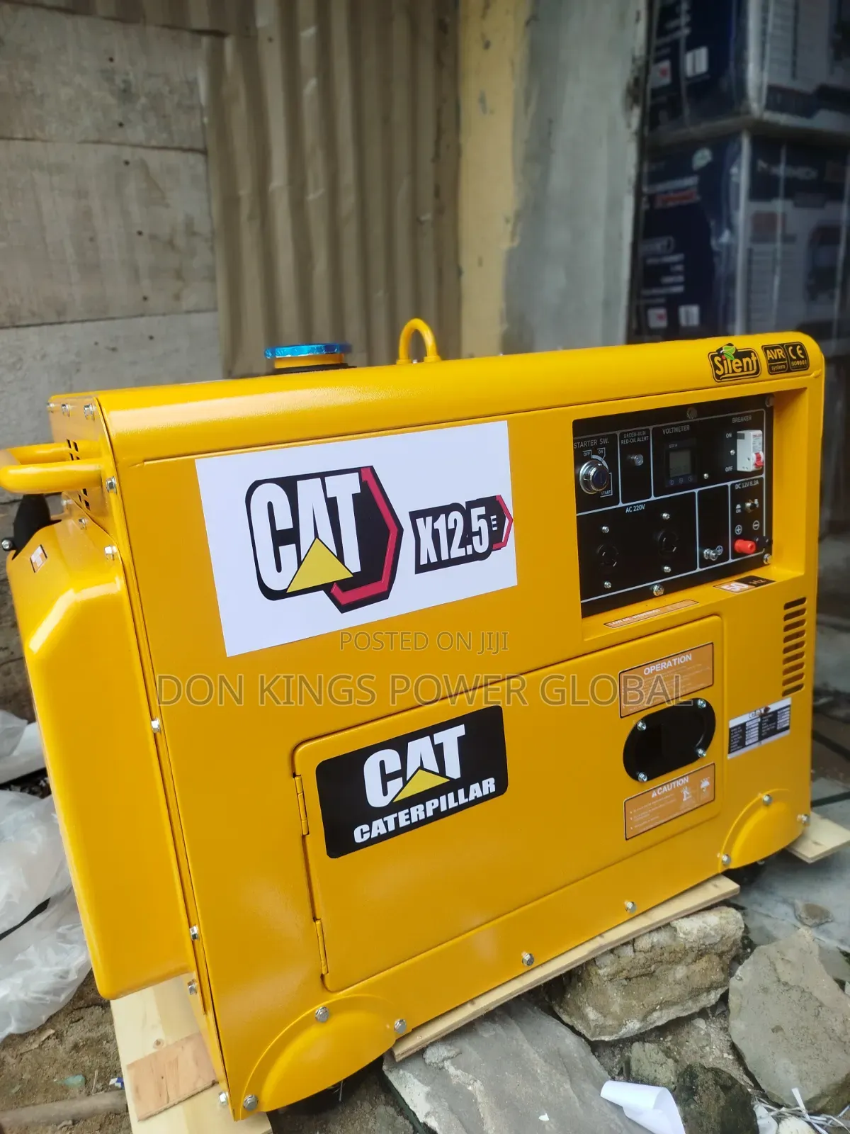 CAT 10.0KVA Heavy-Duty Soundproof Generator