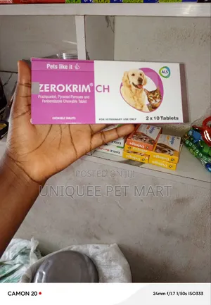 Zerokrim Dog Deworming Tablets