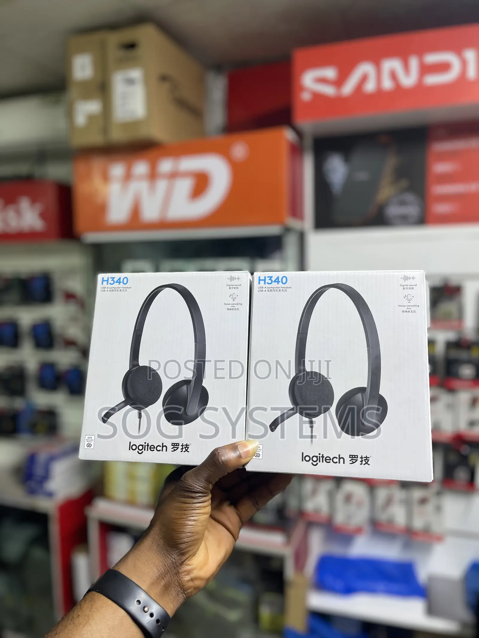 Logitech H340 USB Stereo Headset