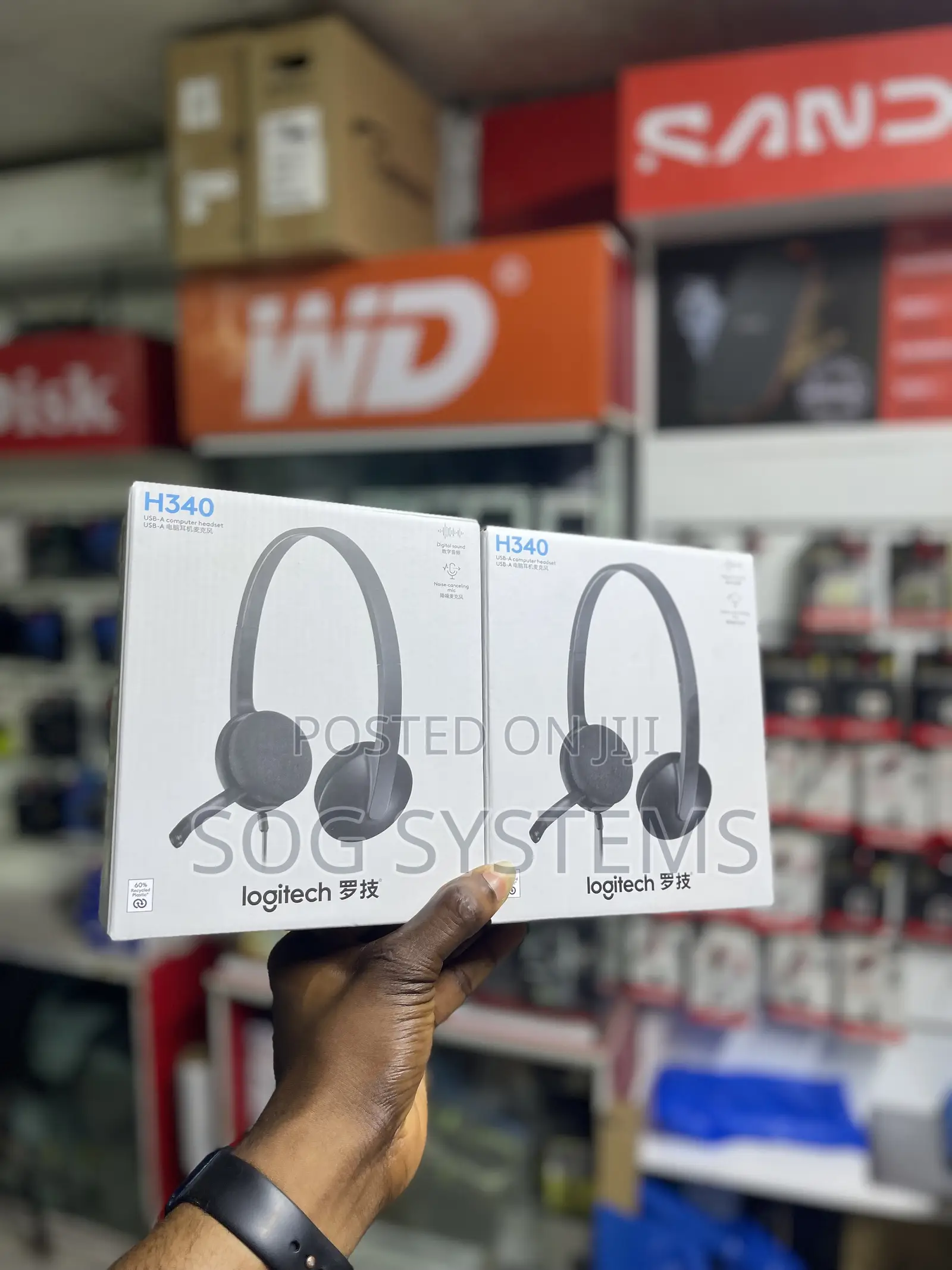Logitech H340 USB Stereo Headset
