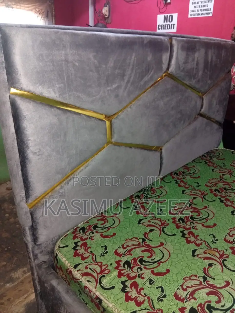 Bed and Bed Frame