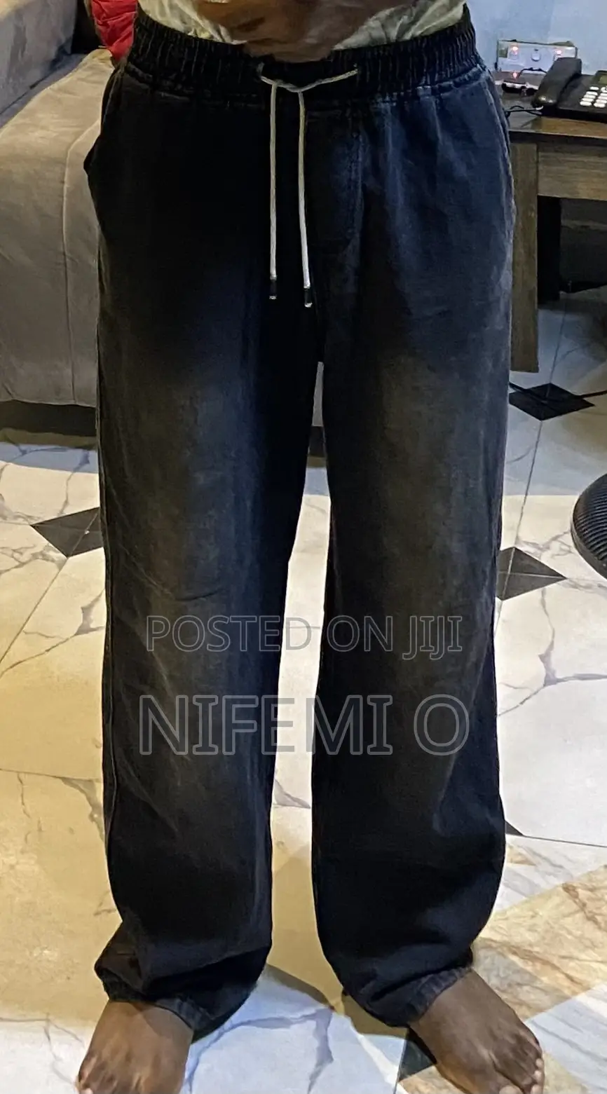 Premium Black Baggy Jeans
