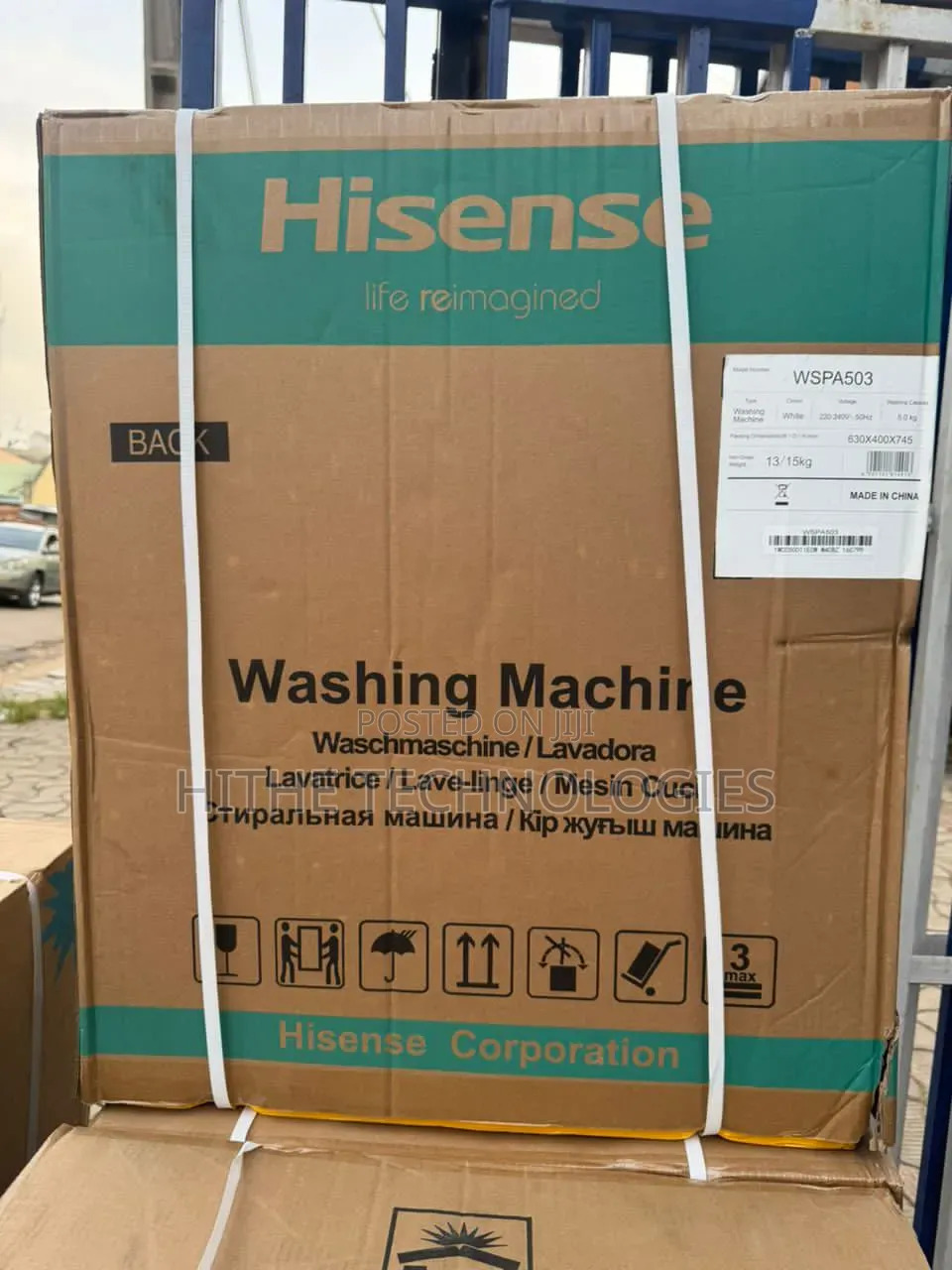 5Kg Hisense Washing Machine (Pay on Delivery Within Ibadan)