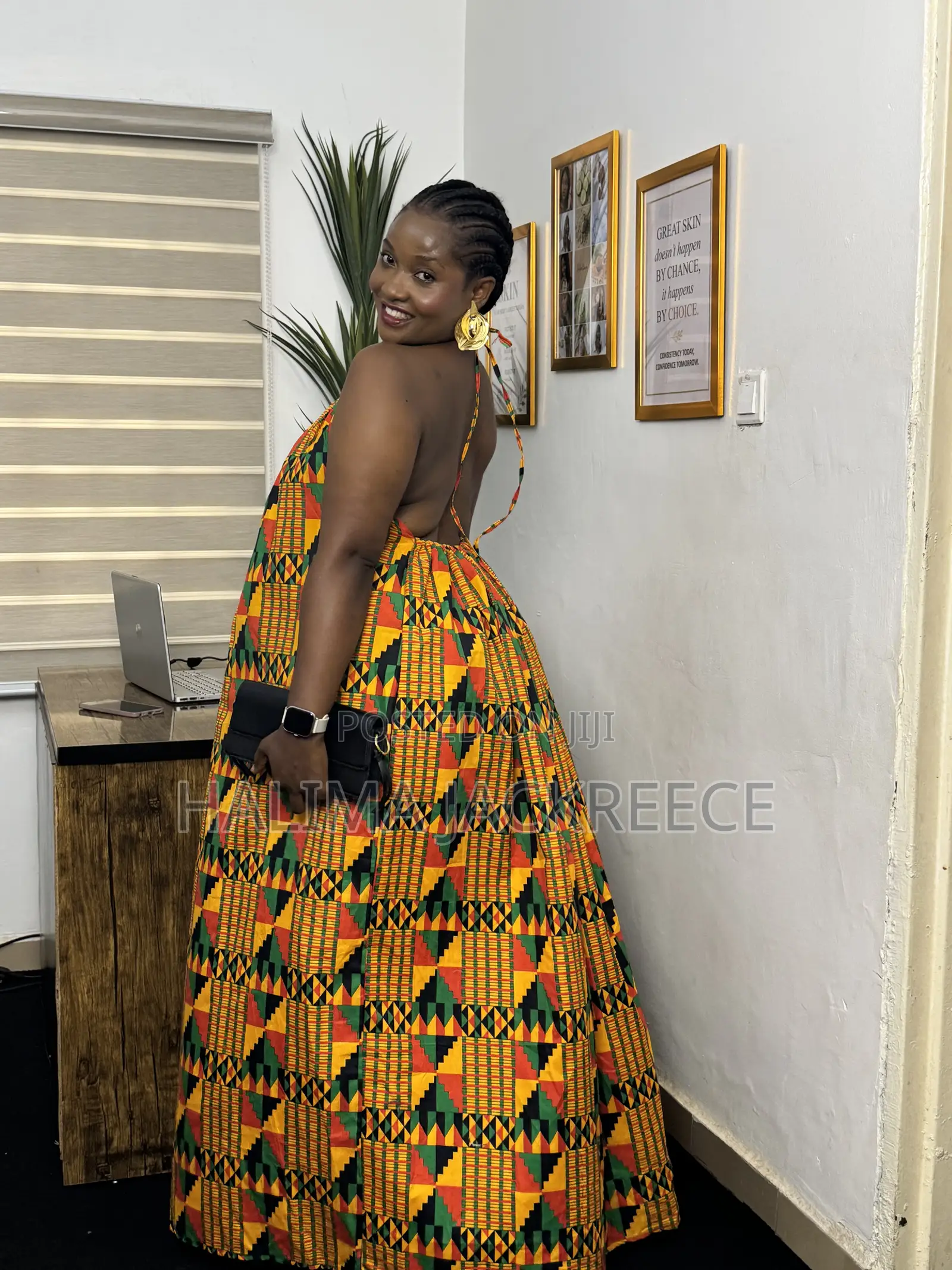 Backless Dress