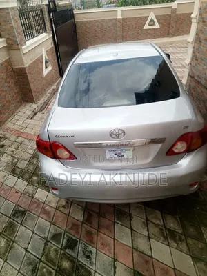 Toyota Corolla 2008 Silver