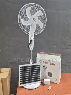 JIUHANG Solar Standing Fan AC/Dc