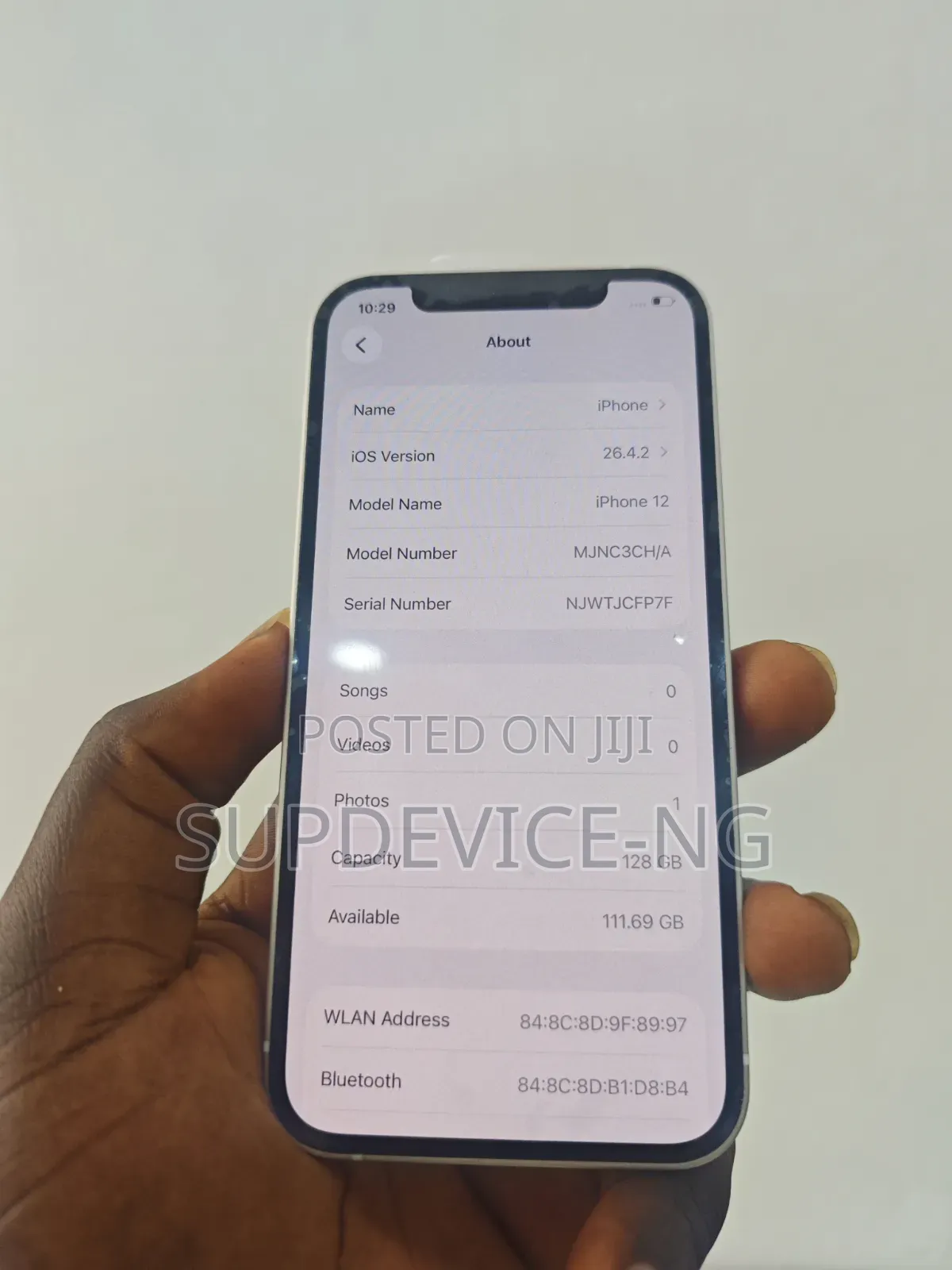 New Mobile Phone 128 GB White