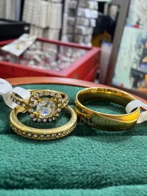 Double Stoned Wedding Rings