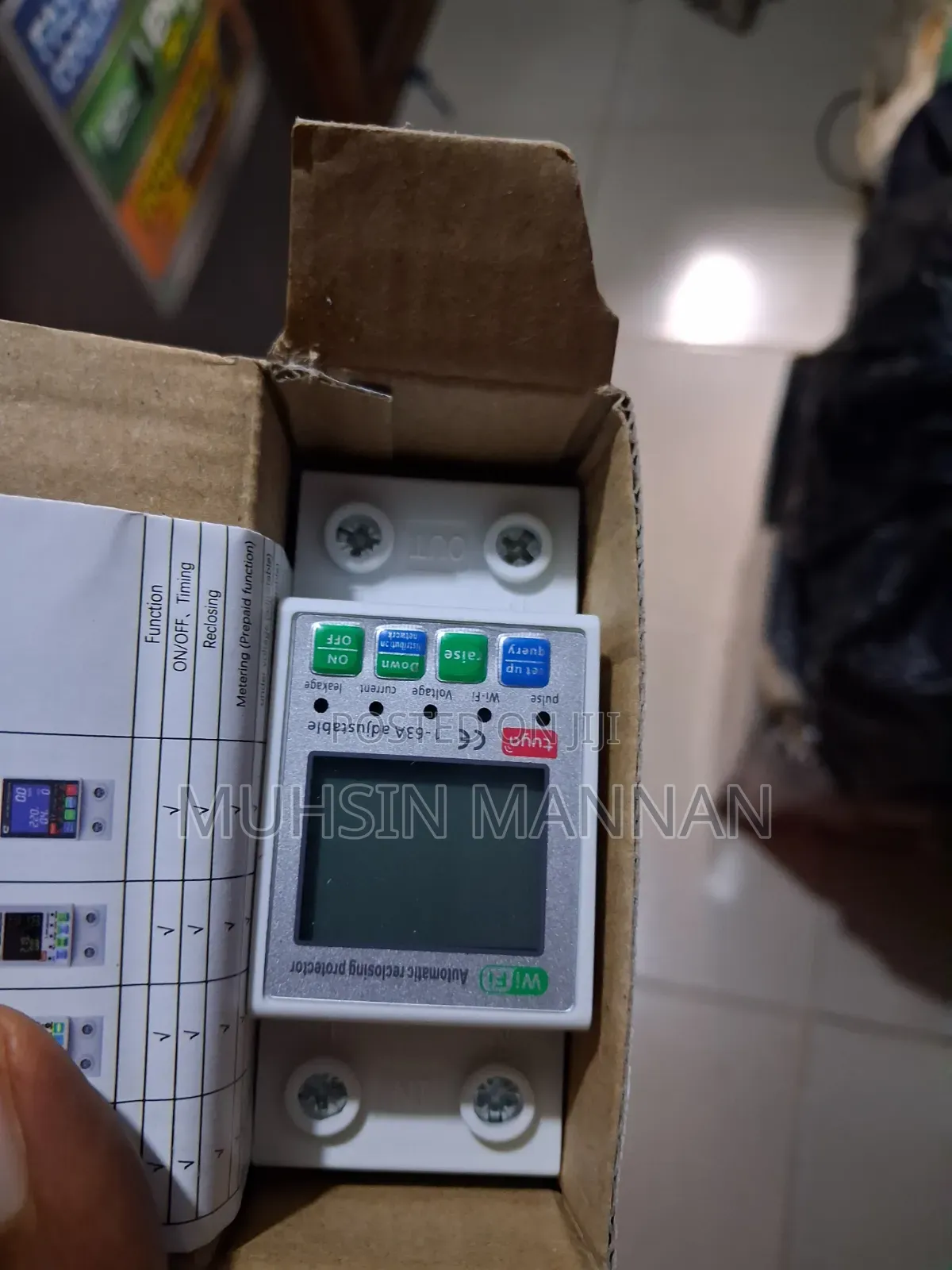 Smart Wifi Energy Power Check Meter