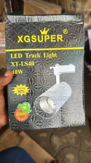 3 in 1 40w Track Light With 3 Light and Pole (Delivery Only)