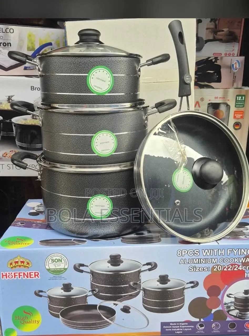 8pc Hoffner Pot Sets