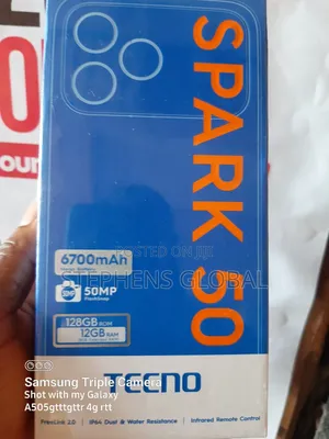 New Tecno Spark 50 128 GB Purple