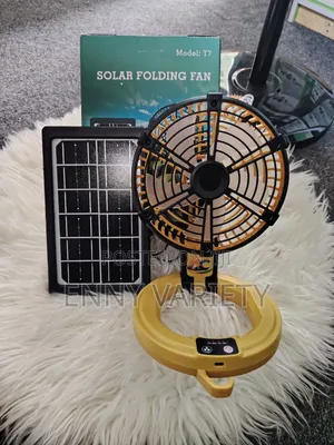 Solar Folding Fan