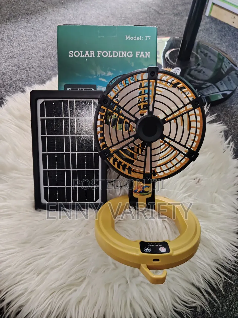 Solar Folding Fan