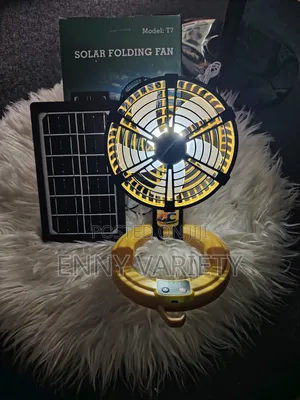 Solar Folding Fan