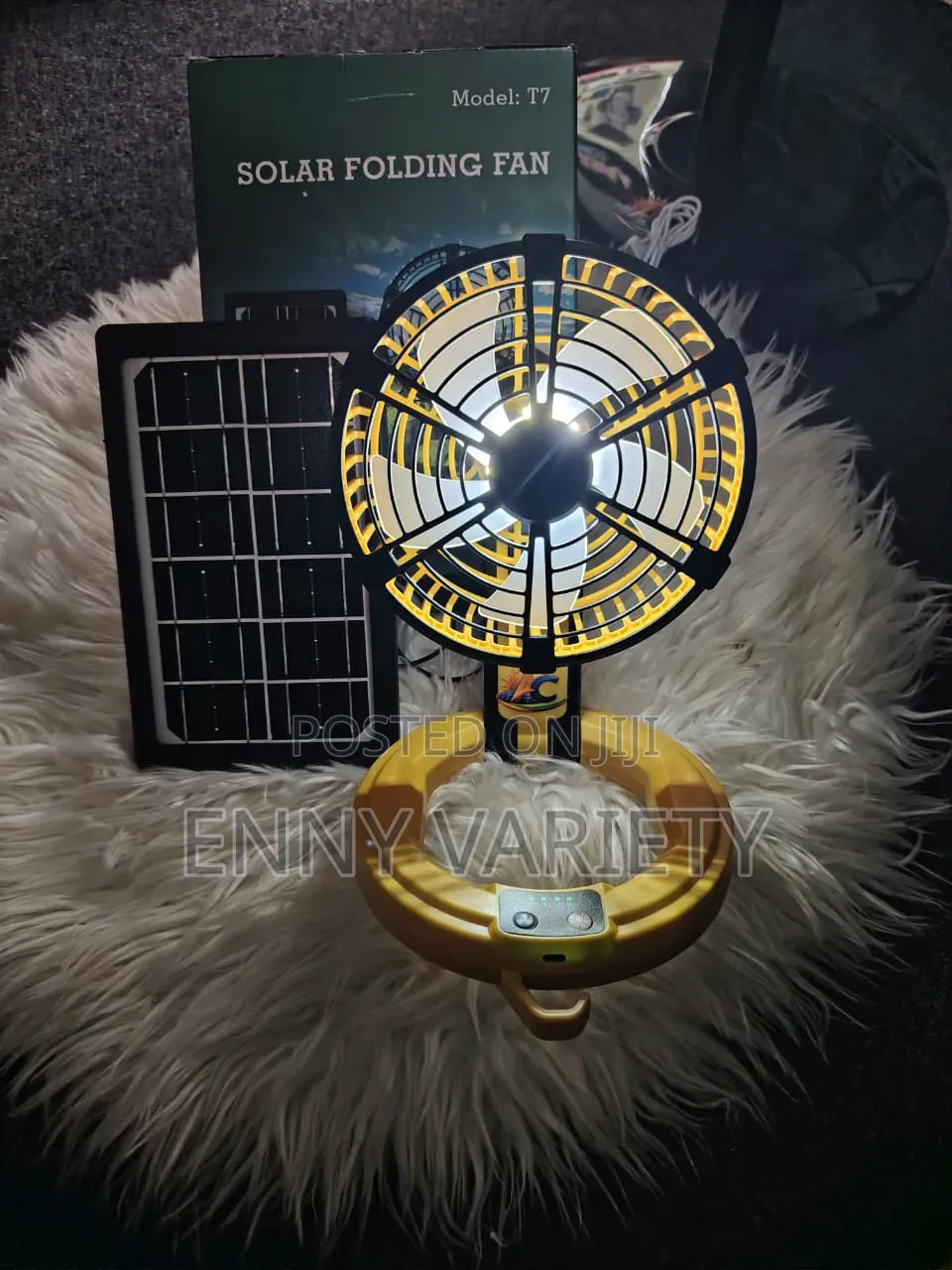 Solar Folding Fan