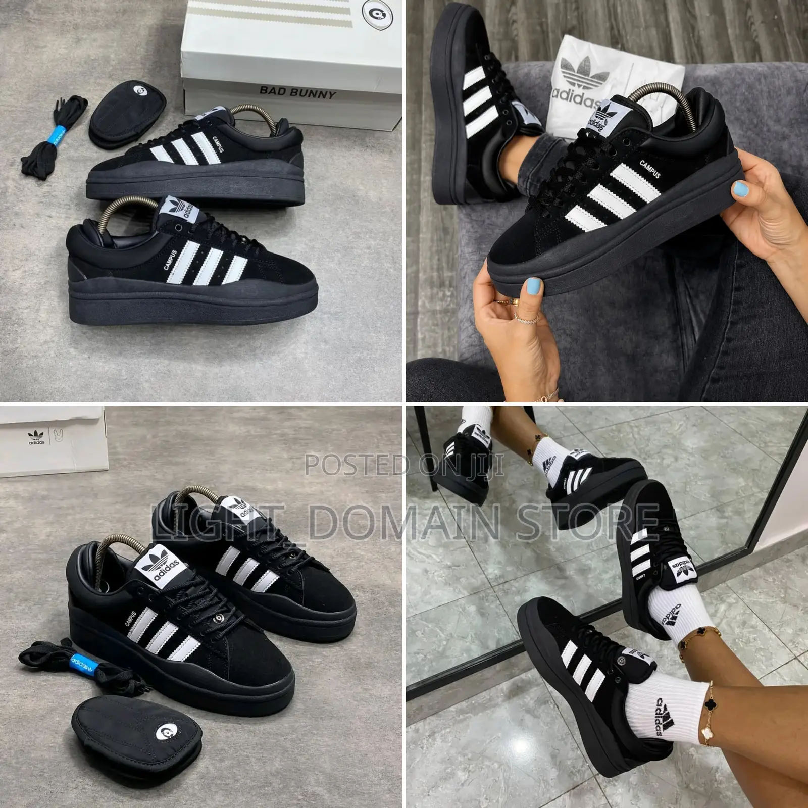 Premium Adidas Campus Bad Bunny ( FREE DELIVERY )