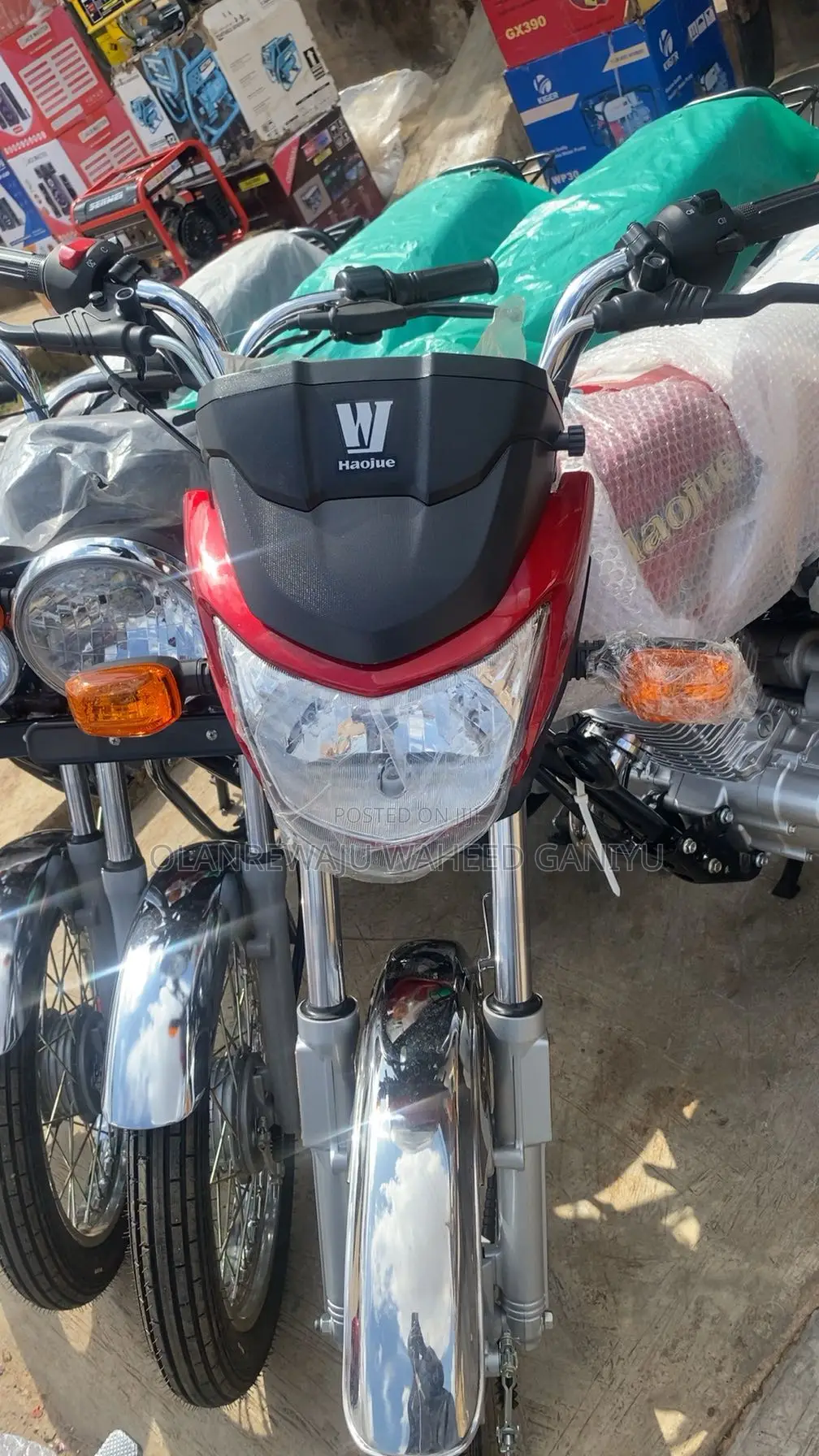 New Haojue DK125S 2025 Black
