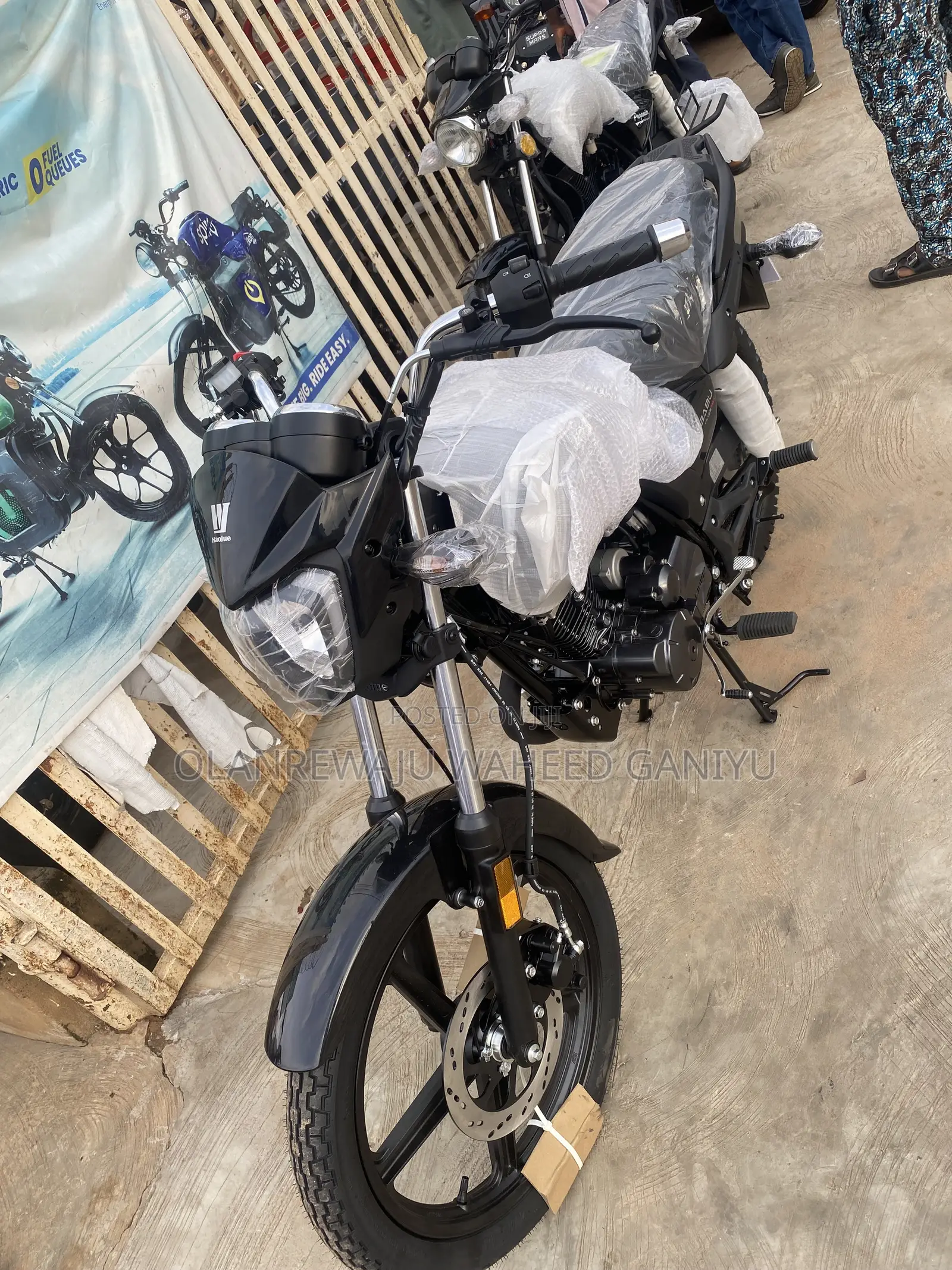 New Haojue DK125S 2025 Black