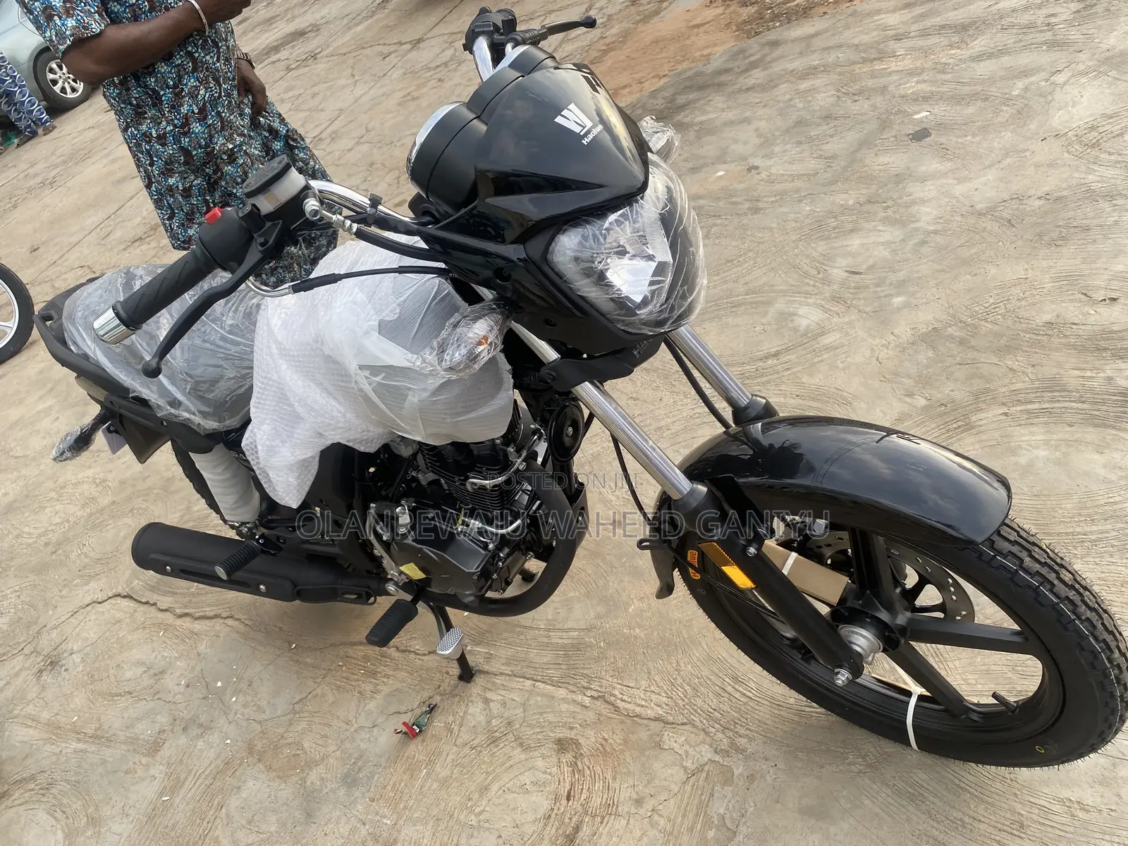New Haojue DK125S 2025 Black