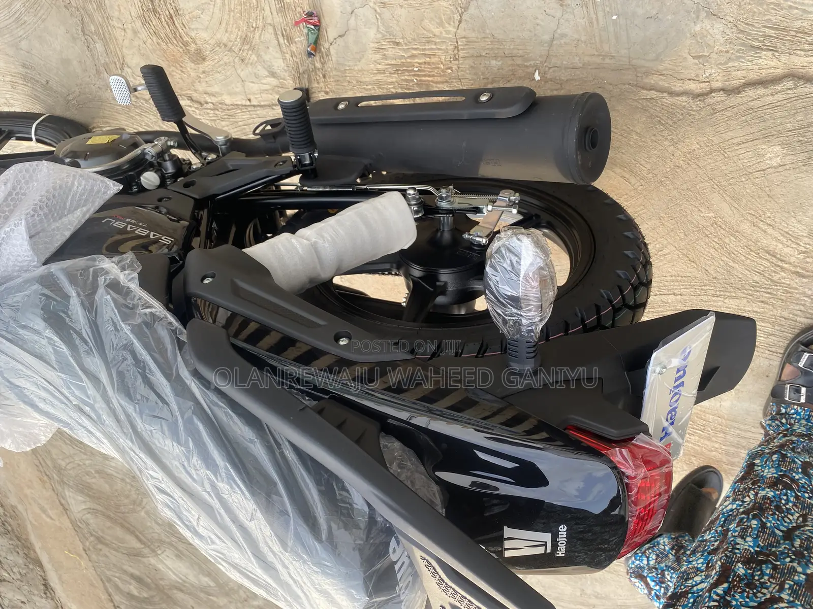 New Haojue DK125S 2025 Black