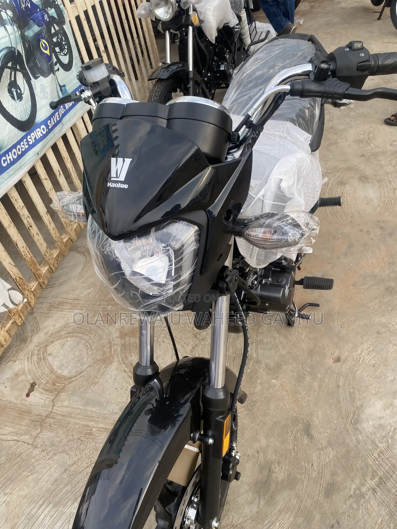 New Haojue DK125S 2025 Black