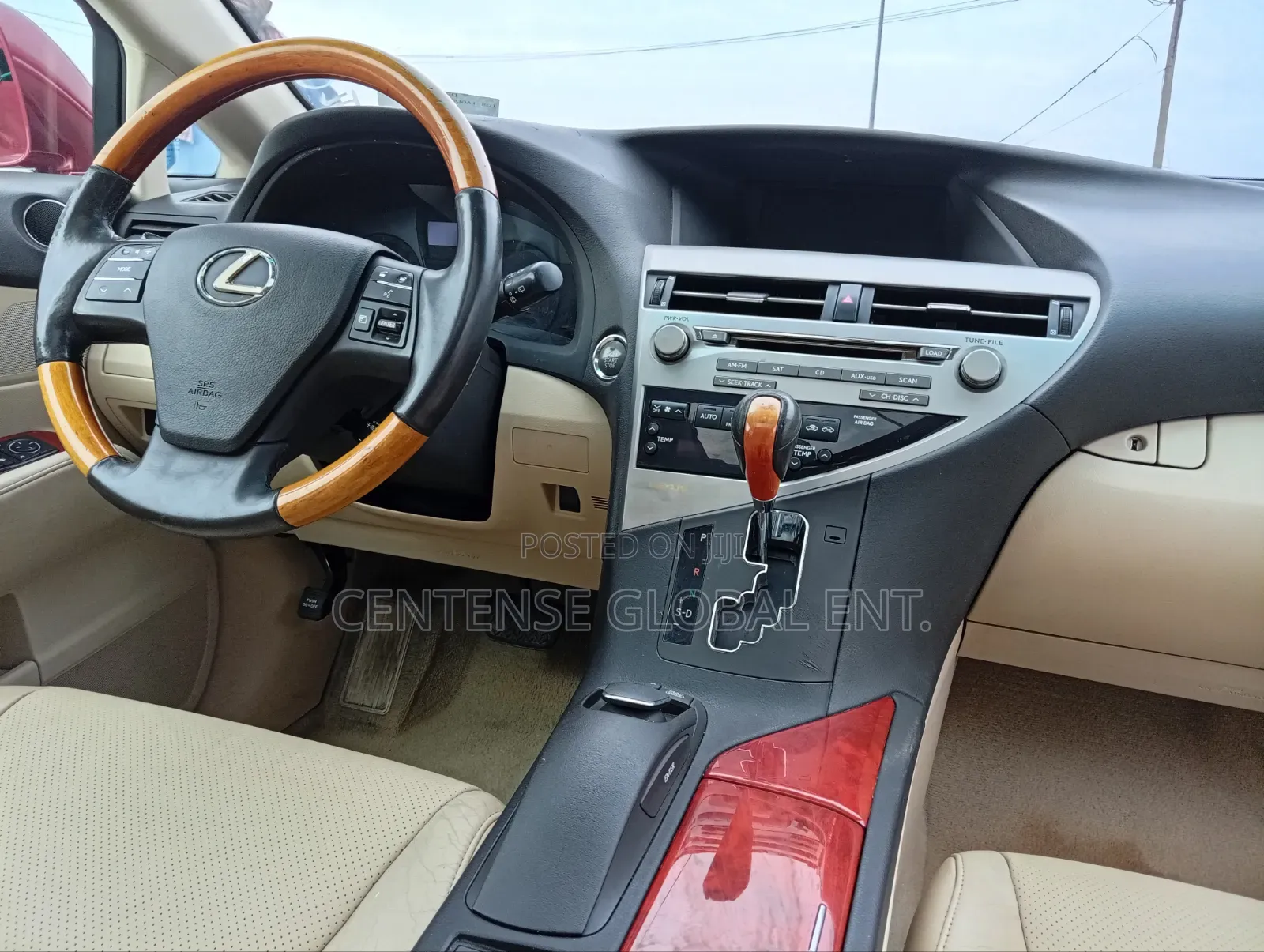 Lexus RX 2010 Red