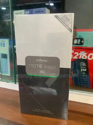 New Infinix Note Edge 256 GB Black