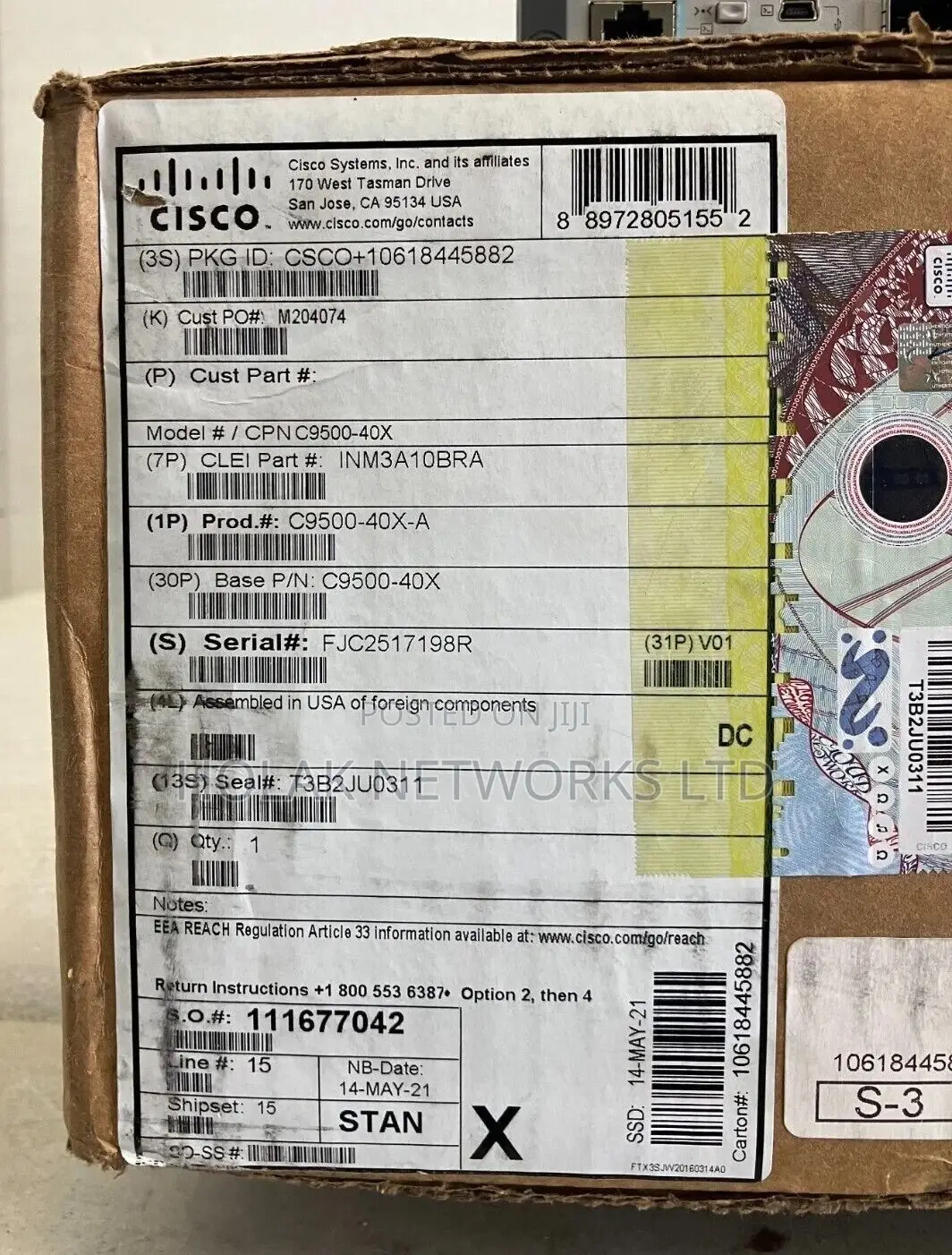 Cisco C9500-40x-A