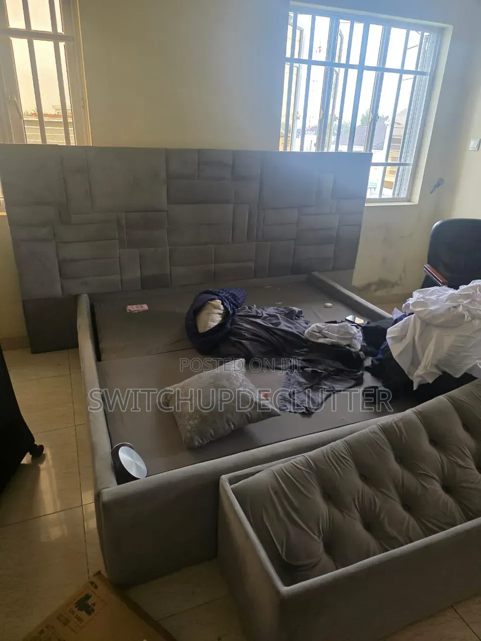 Luxury 6x6 Upholstered Bed Frame