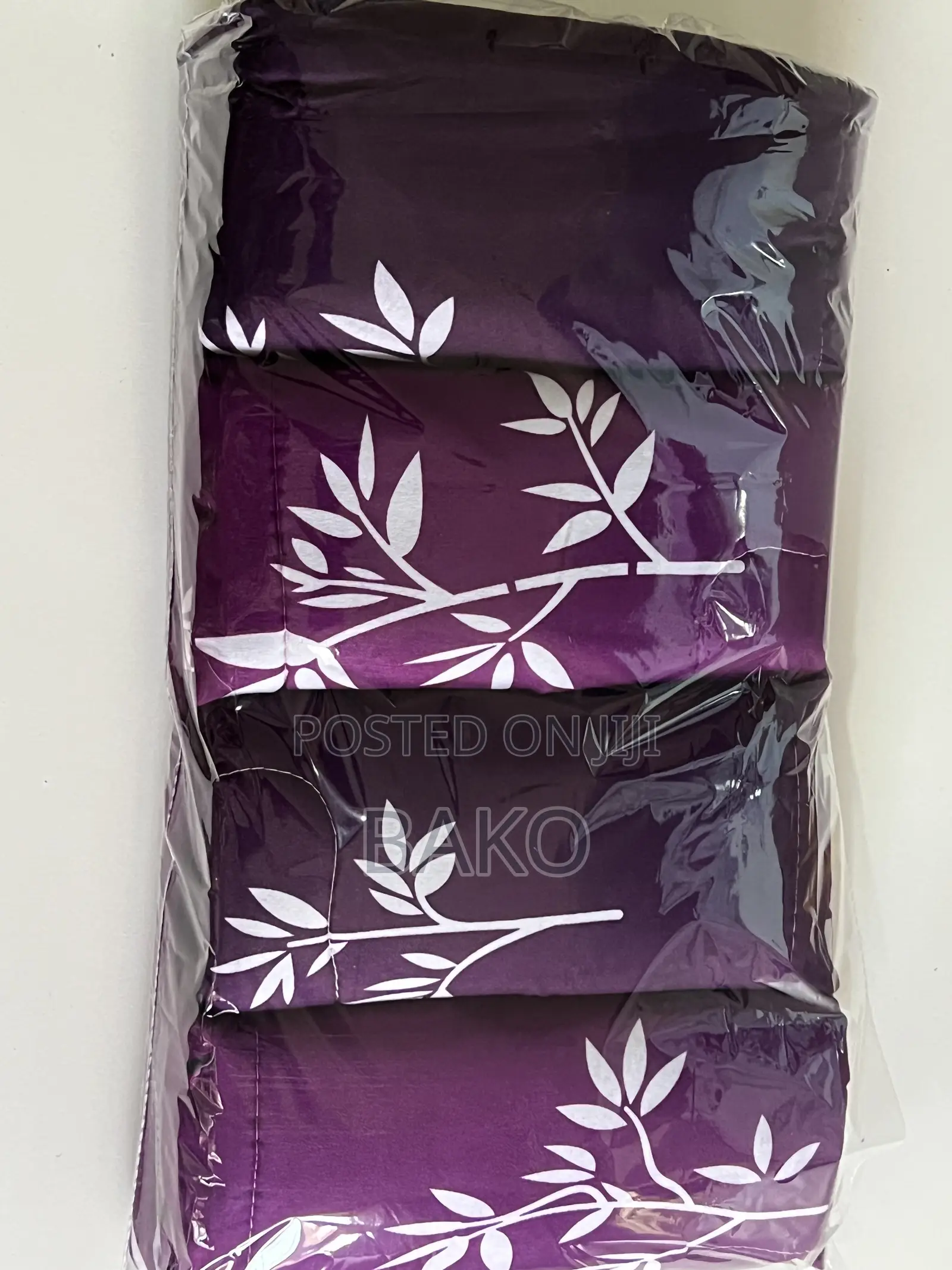 7/7 Bedsheets and 4 Padded Pillow Case